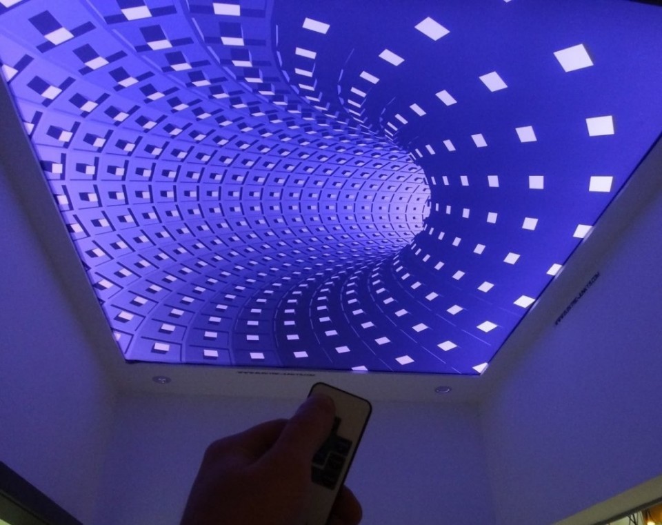 Заказать 3d натяжные потолки в г. Сясьстрой